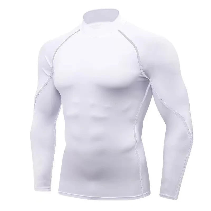 Men's Turtleneck Compression Shirt