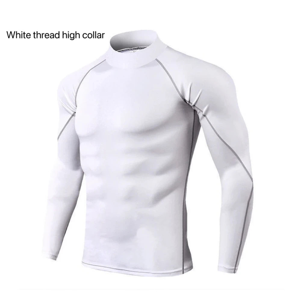 Men's Turtleneck Compression Shirt