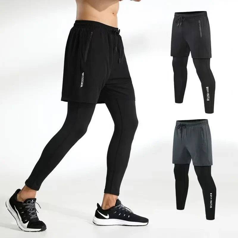 Men's 2-in-1 Fitness Pants