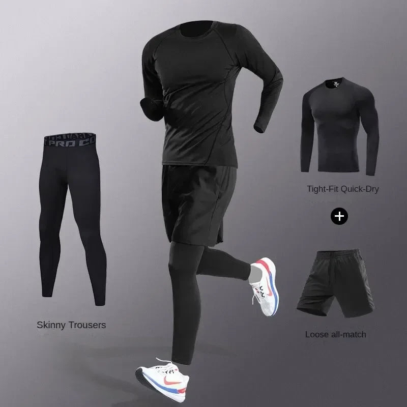 Men's Compression Sportswear Set