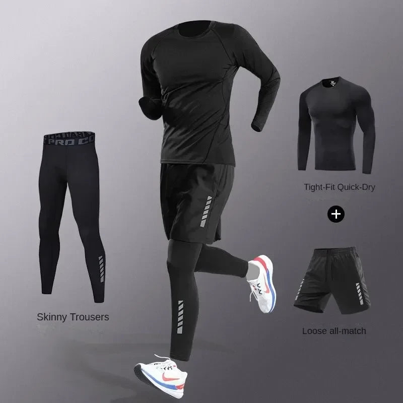 Men's Compression Sportswear Set