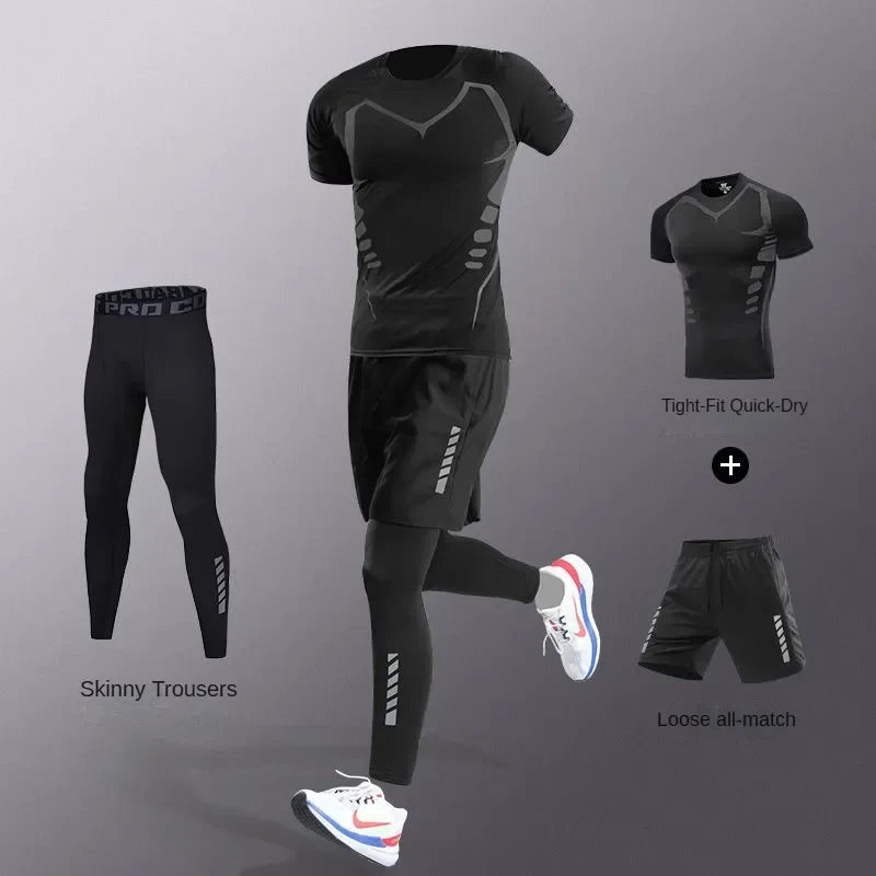 Men's Compression Sportswear Set