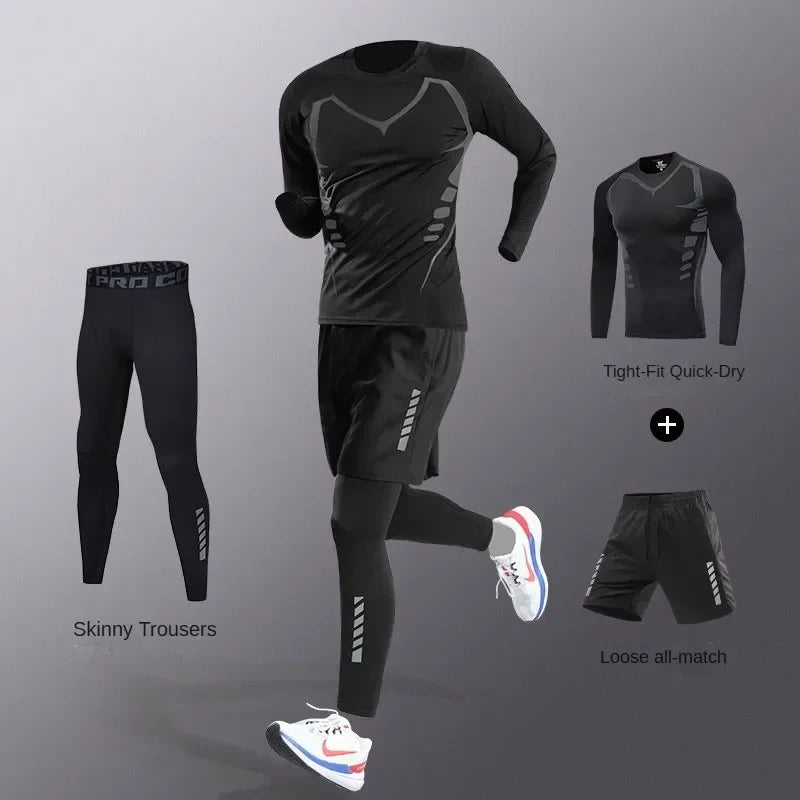 Men's Compression Sportswear Set