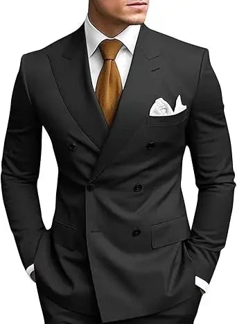 Men's Double-Breasted Suit