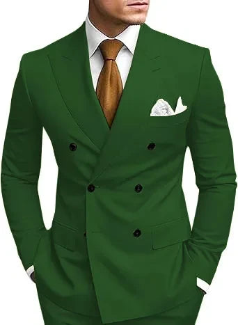 Men's Double-Breasted Suit