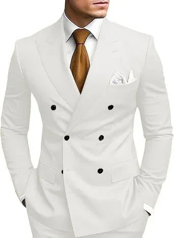 Men's Double-Breasted Suit