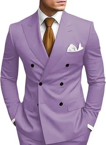 Men's Double-Breasted Suit