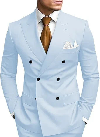 Men's Double-Breasted Suit