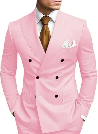Men's Double-Breasted Suit