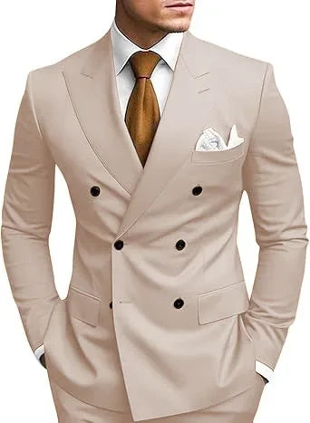 Men's Double-Breasted Suit