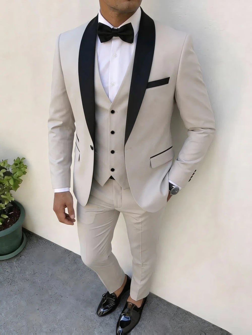 Men's Slim-fit 3-Piece Suit