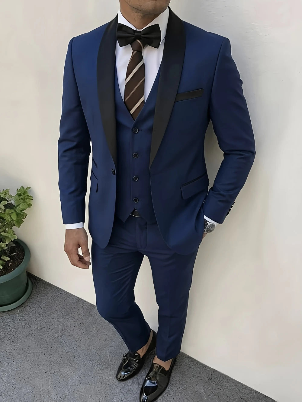 Men's Slim-fit 3-Piece Suit