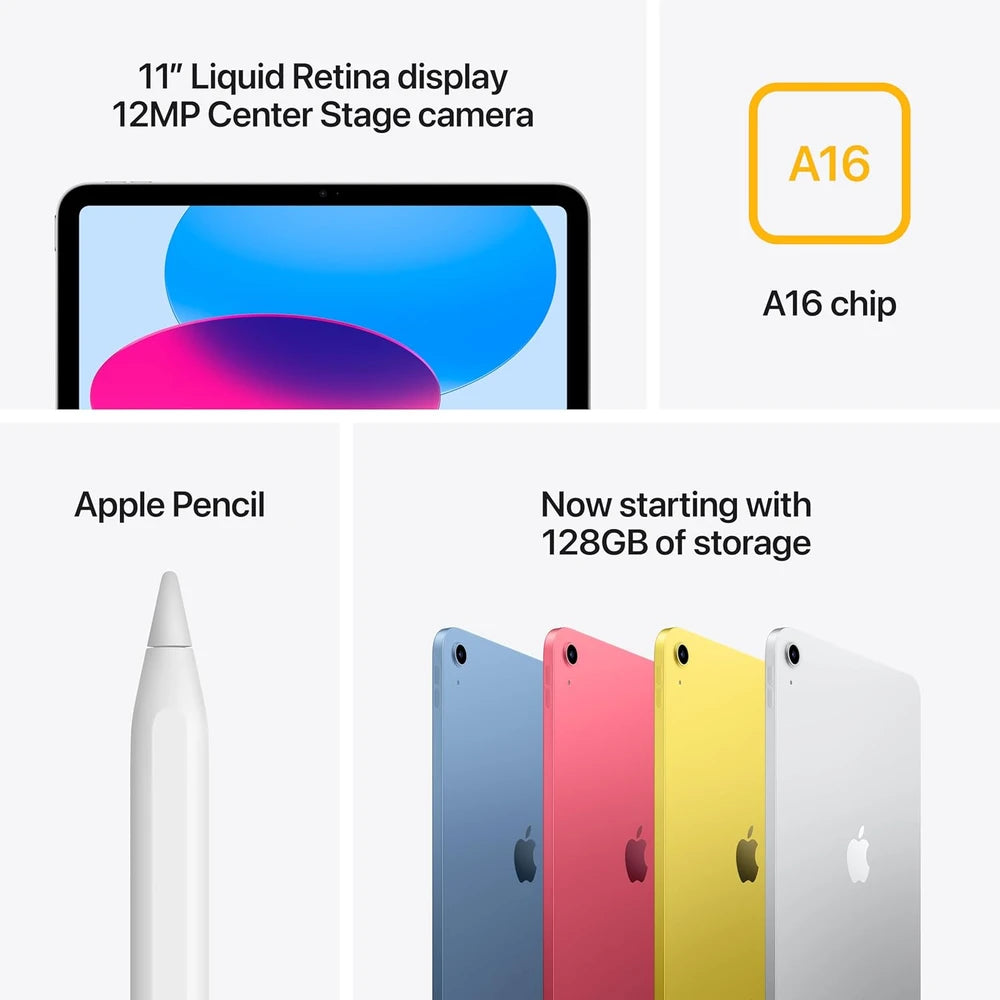 11-inch iPad Blue 128GB