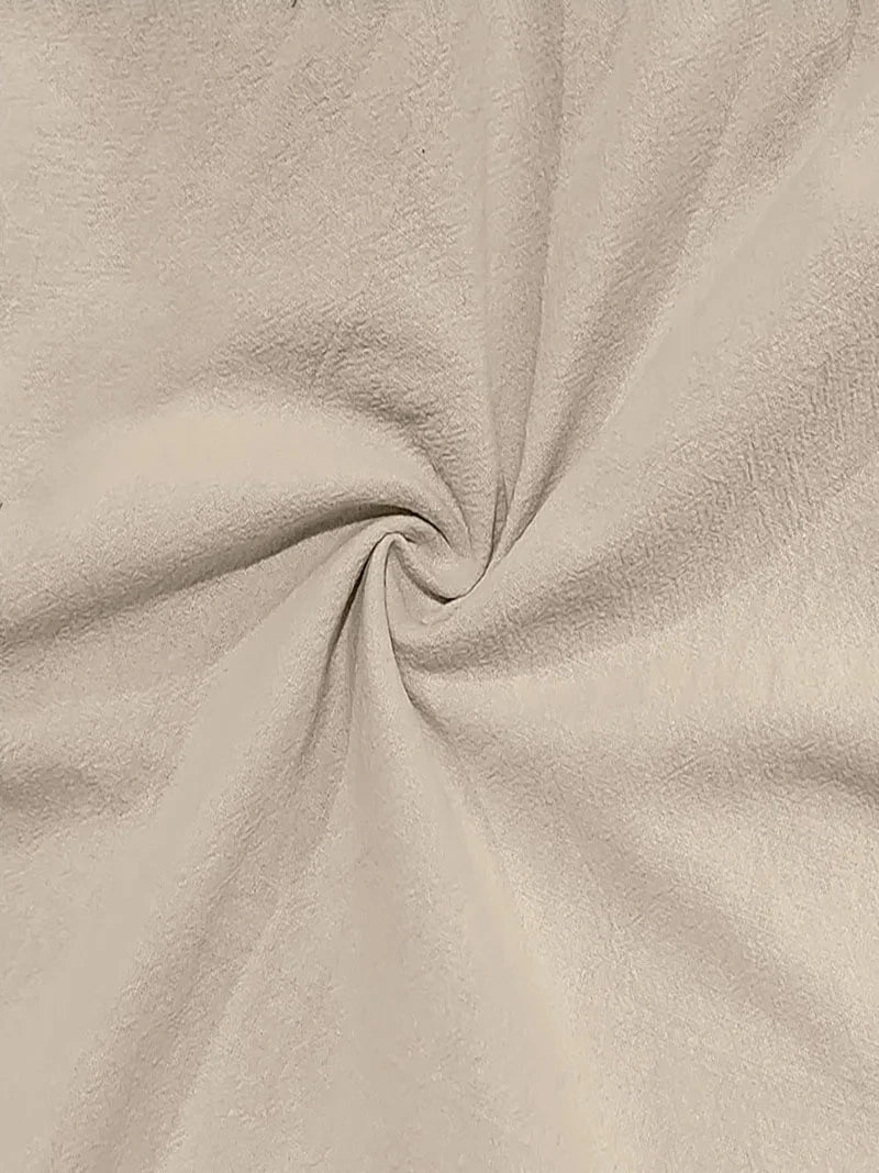 Men's Cotton Linen Cargo Joggers