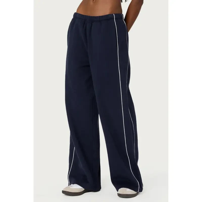Edikted Navy Sweatpants