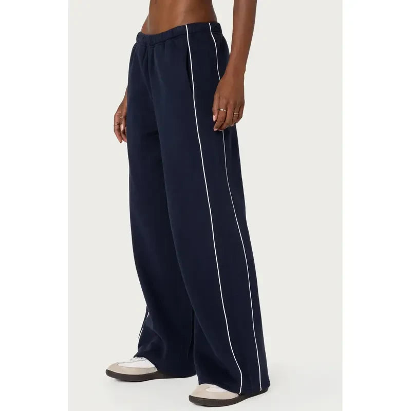 Edikted Navy Sweatpants