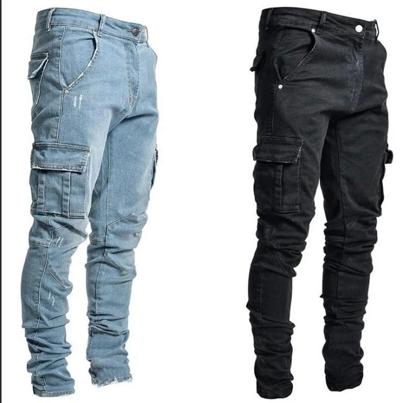 Men's Cargo Jogger Jeans