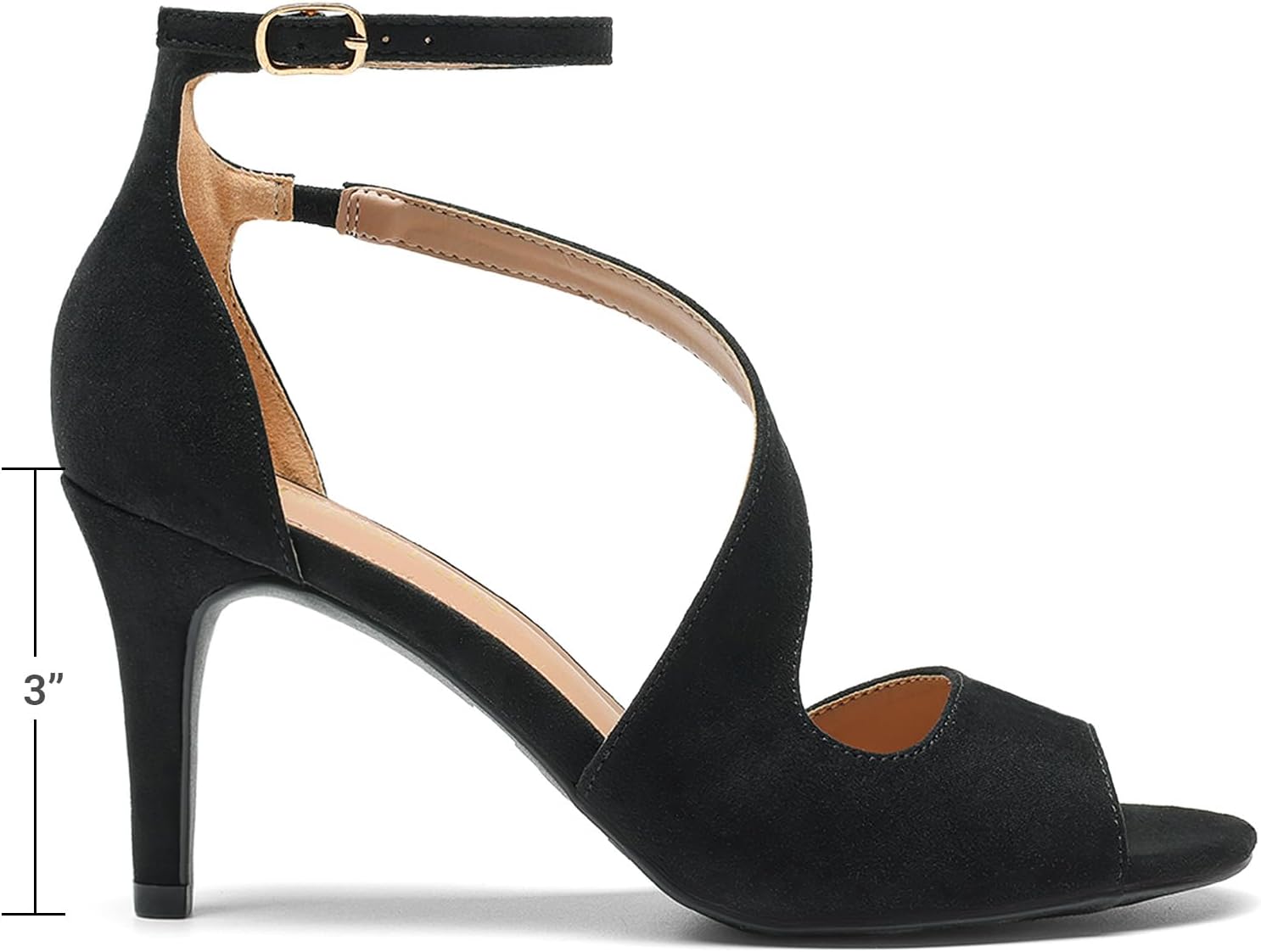Glamorous Stiletto Strappy Heeled Sandals
