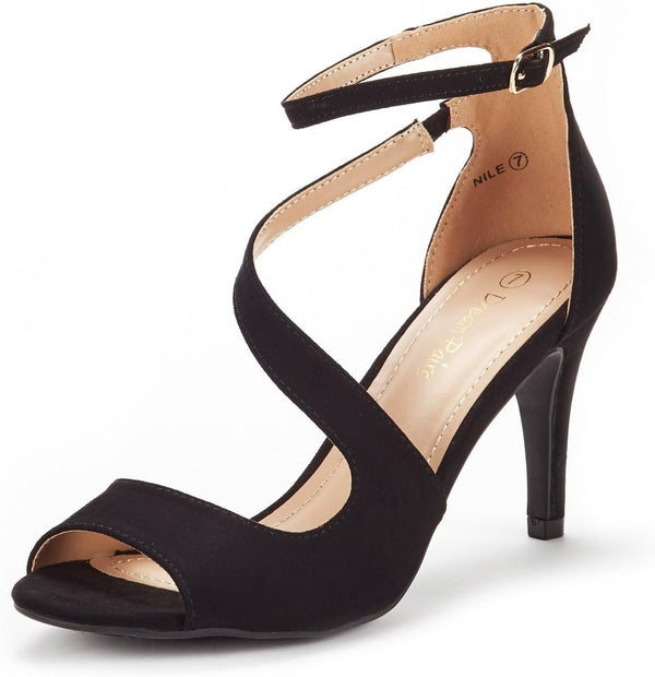 Glamorous Stiletto Strappy Heeled Sandals