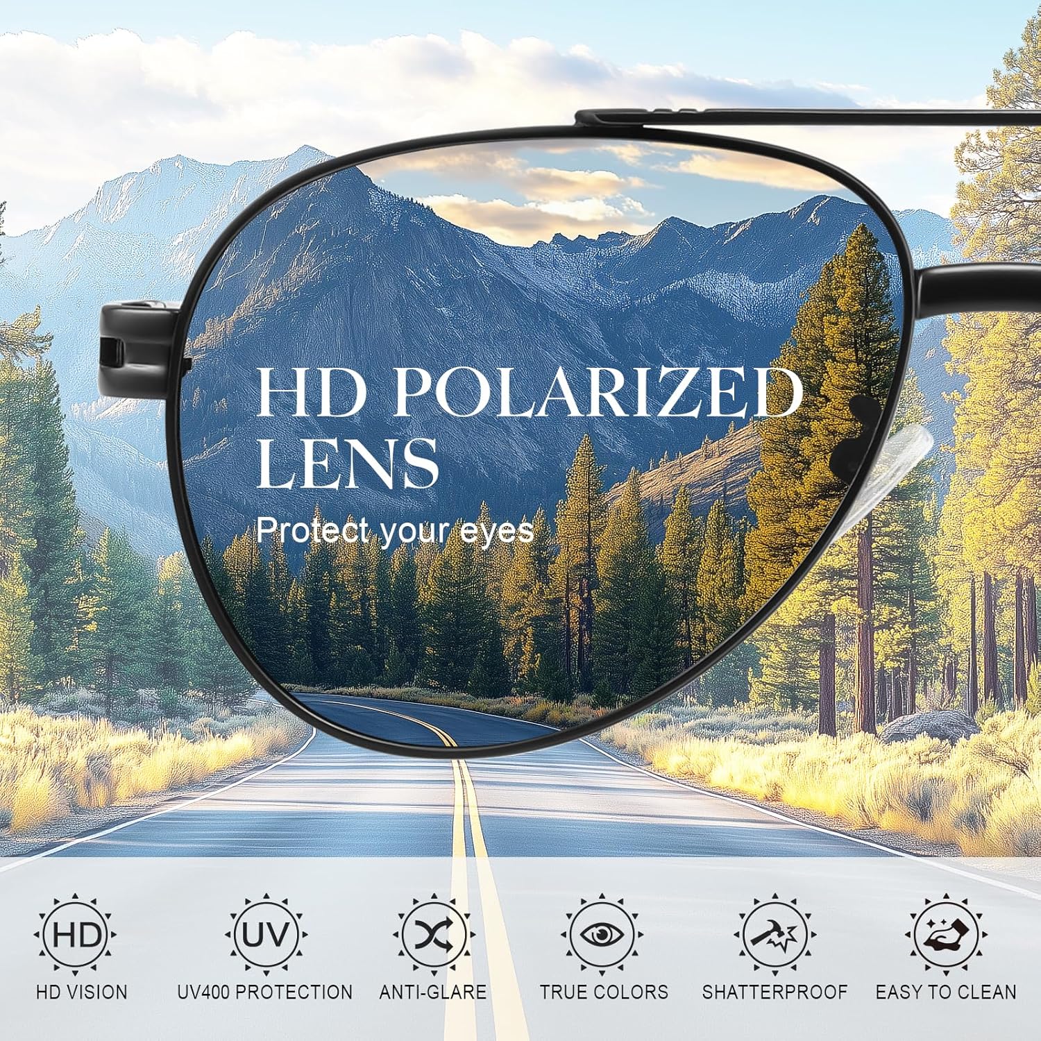 Classic Polarized Pilot Shades