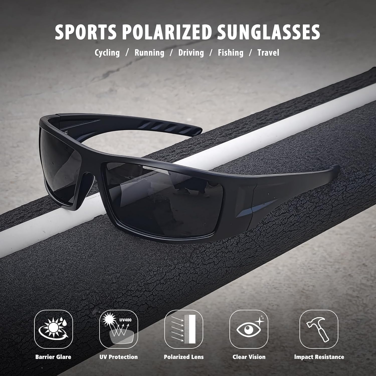 ClearView Polarized Sports Shades
