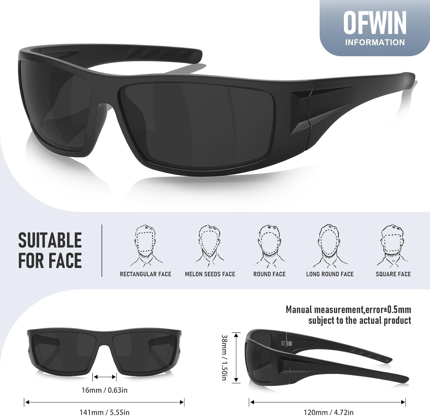 ClearView Polarized Sports Shades